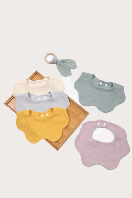 Gauze cotton bib