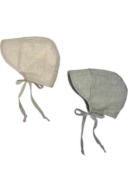 Baby Linen Stripe Sun Hat